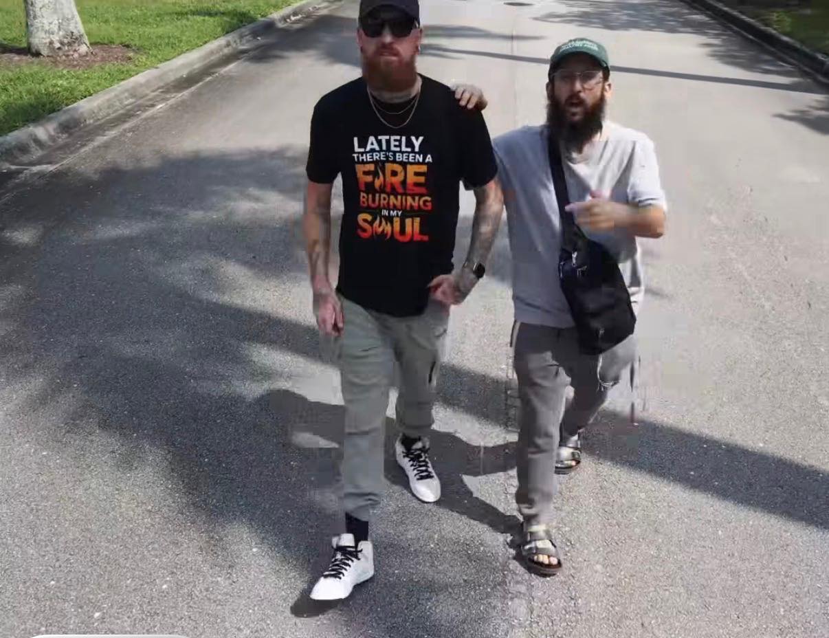 'Lately There's Been A Fire' T SHIRT (Presale) (Limited Amount)