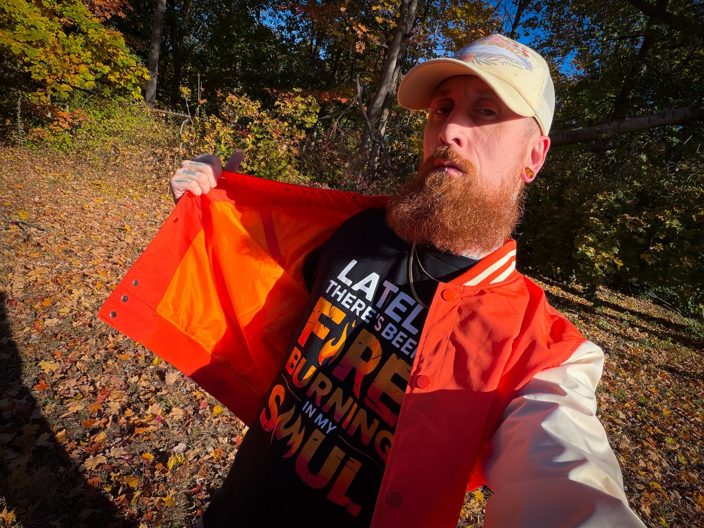 'Lately There's Been A Fire' T SHIRT (Presale) (Limited Amount)