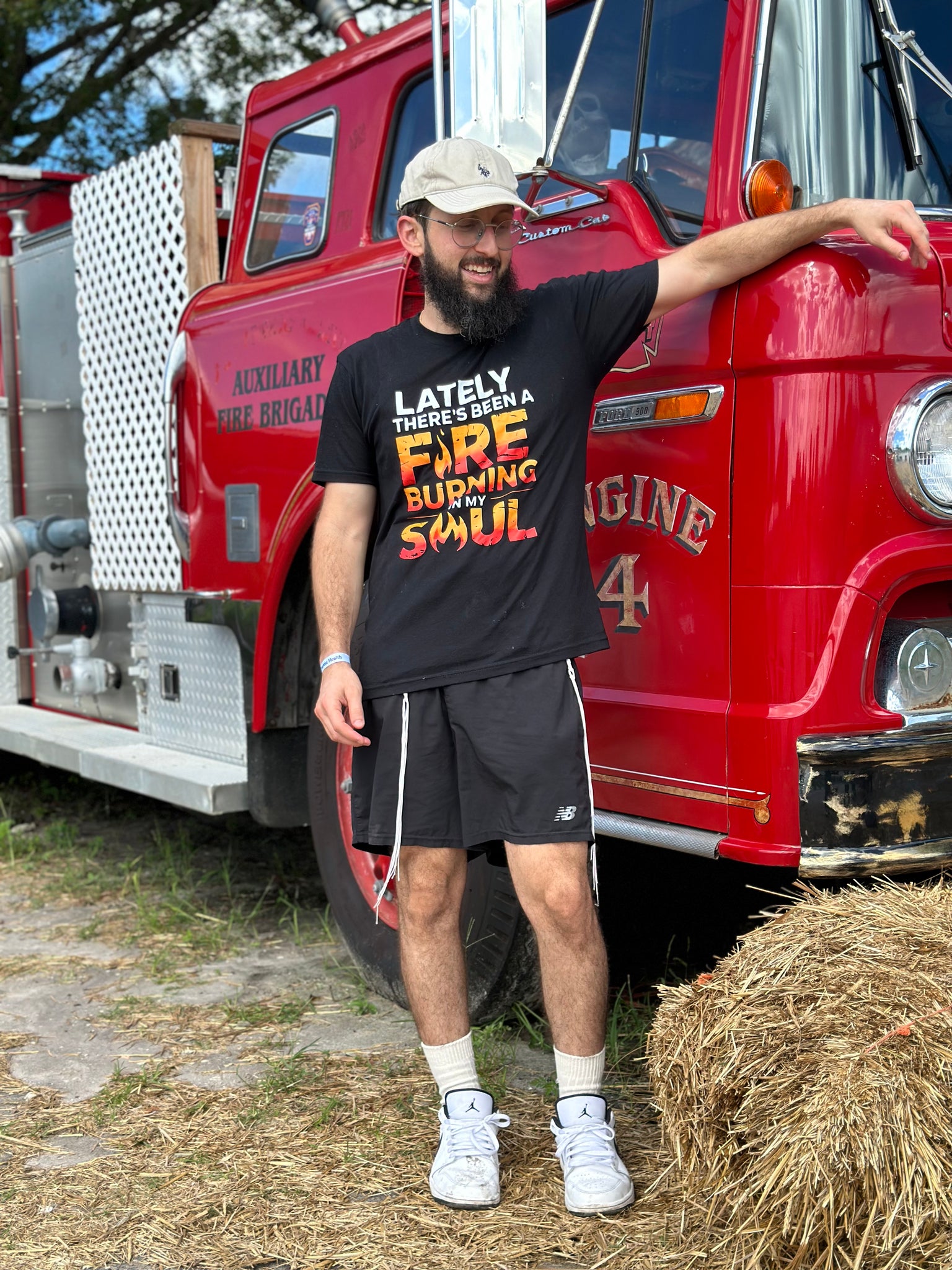 'Lately There's Been A Fire' T SHIRT (Presale) (Limited Amount)