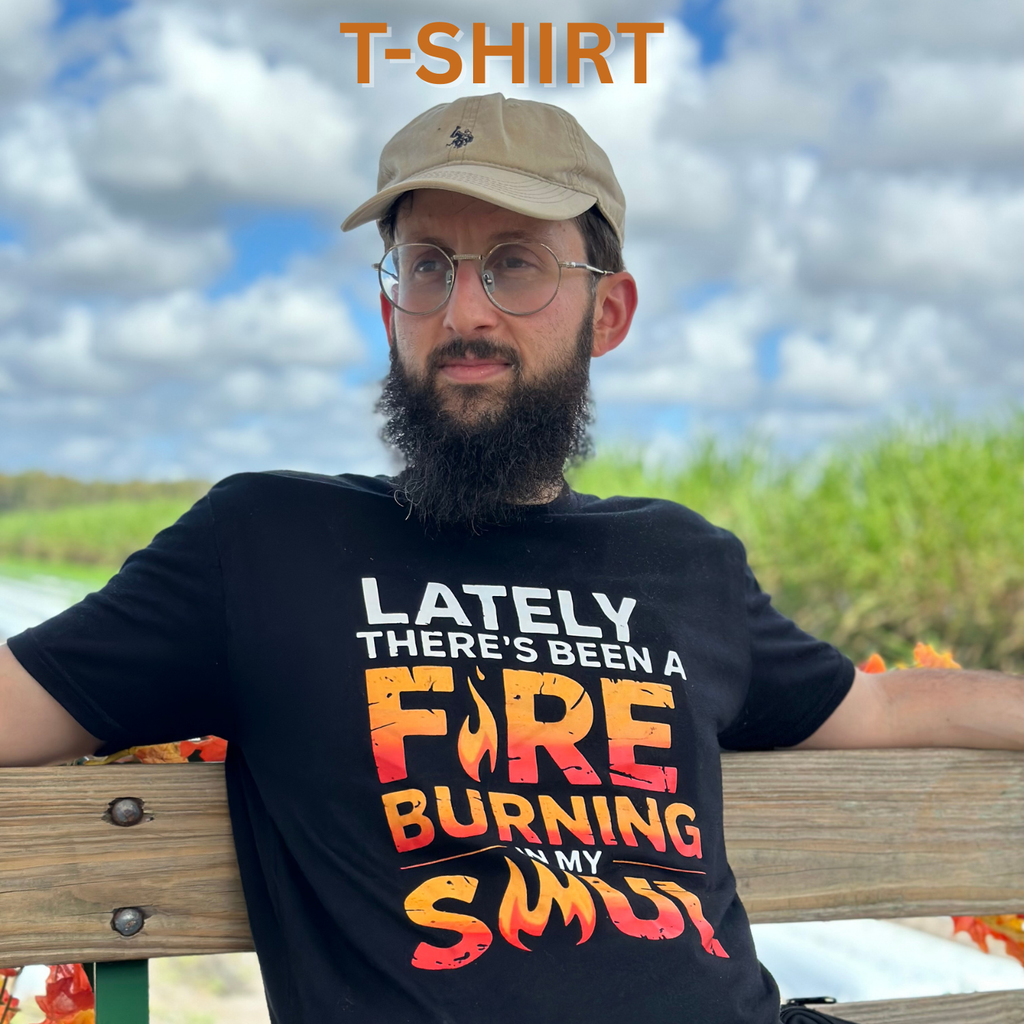 'Lately There's Been A Fire' T SHIRT (Presale) (Limited Amount)