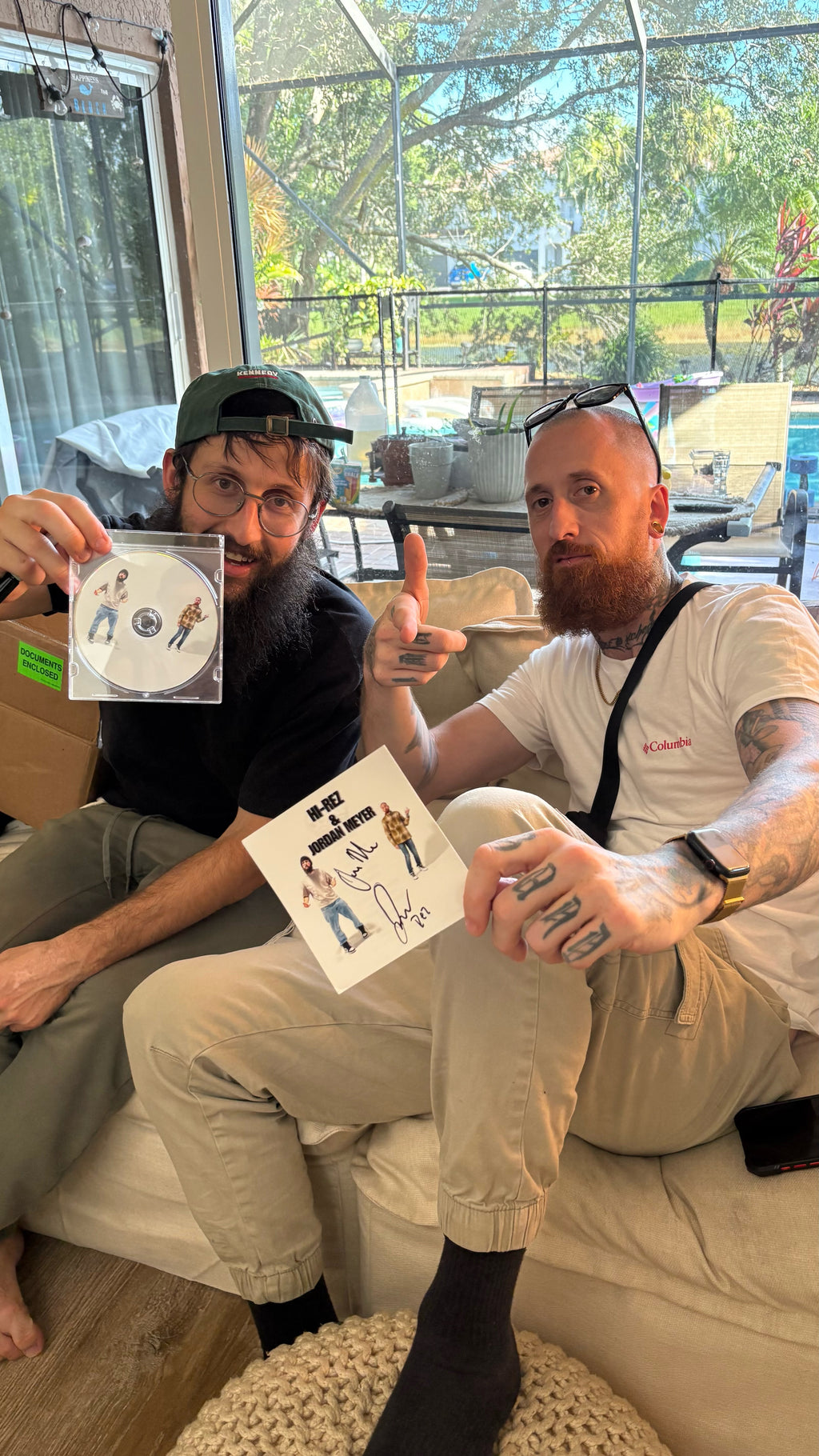Hi-Rez &amp; Jordan Meyer SIGNED CD (Limited Amount)